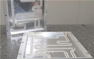 Liquid Cooling Plate Machining for Prototype Builds