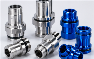 Custom Liquid Cooling Connector Machining Services with Surface Treatment